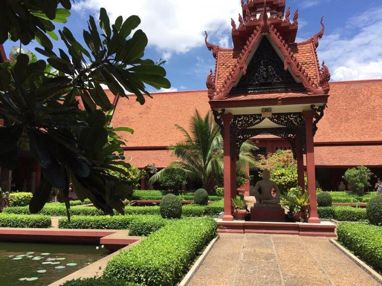 National Museum of Cambodia insdie