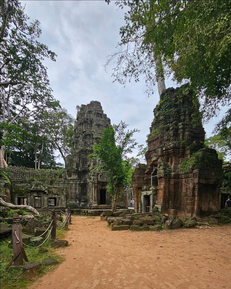 ta prohm temples many buildings