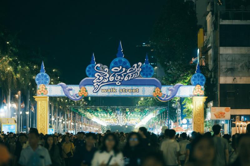 Walk Street Phnom Penh